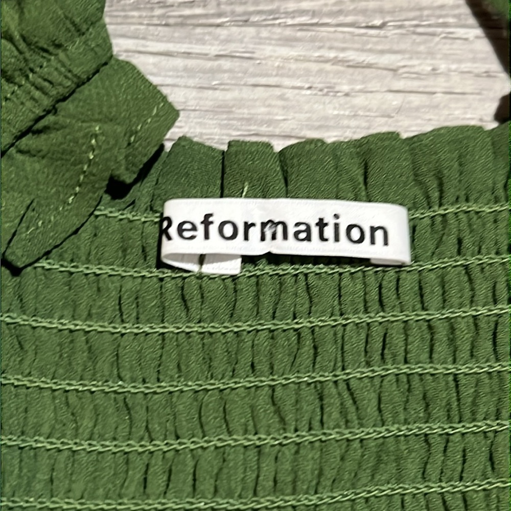 Reformation Pinto Smocked Top - Picture 9 of 14